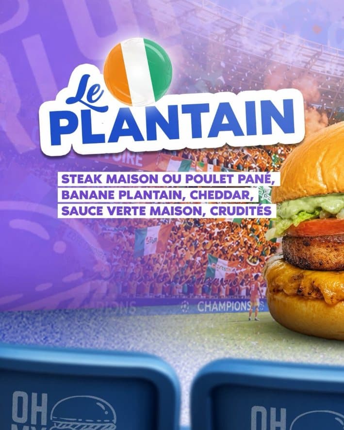 Le Plantain — édition Côte d'Ivoire, banane plantain et sauce yassa